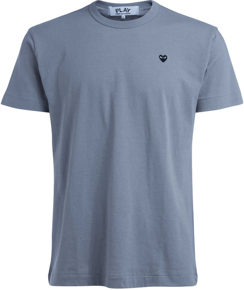 Tricou Comme des Garçons Play T-Shirt Comme Des Garçons Play Grigia Cuore Grey