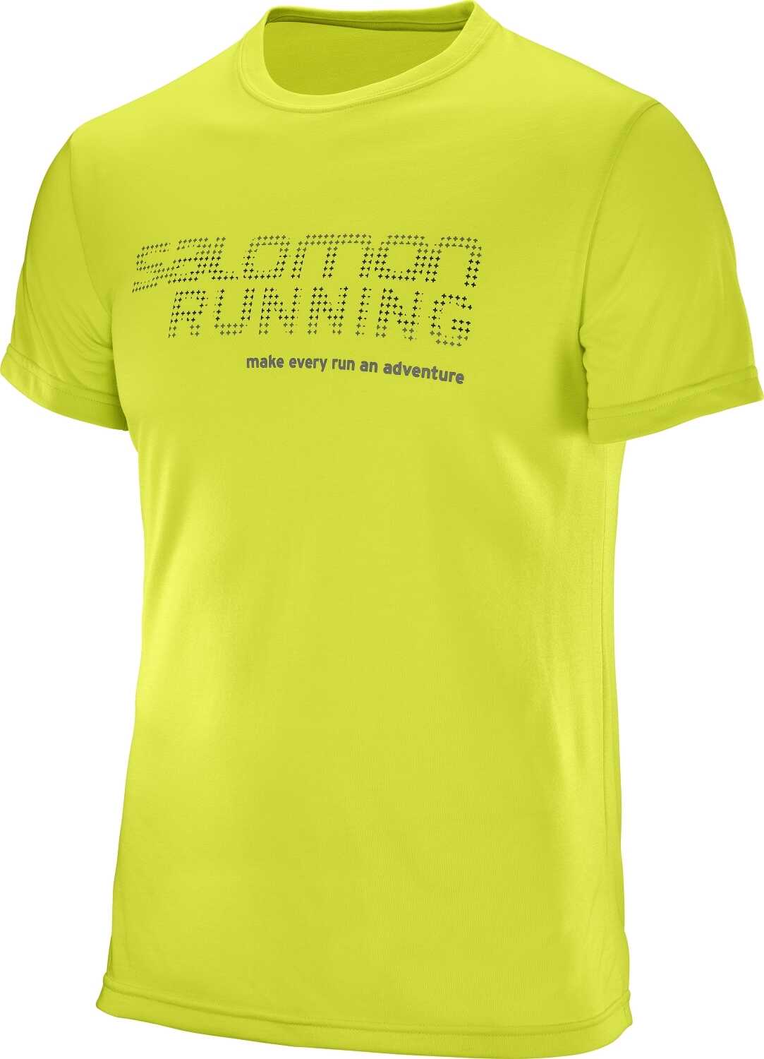 Salomon Running Graphic Tee Verde