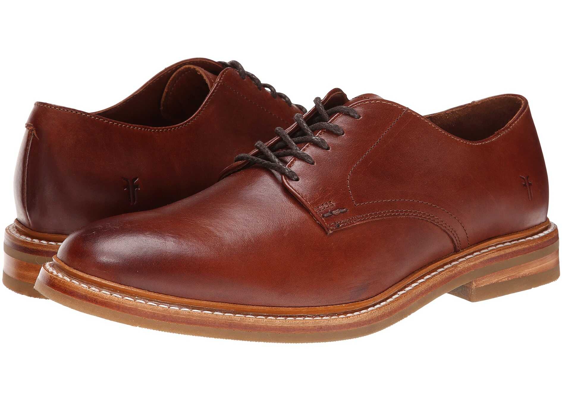 Pantof Frye William Oxford Redwood Smooth Full Grain