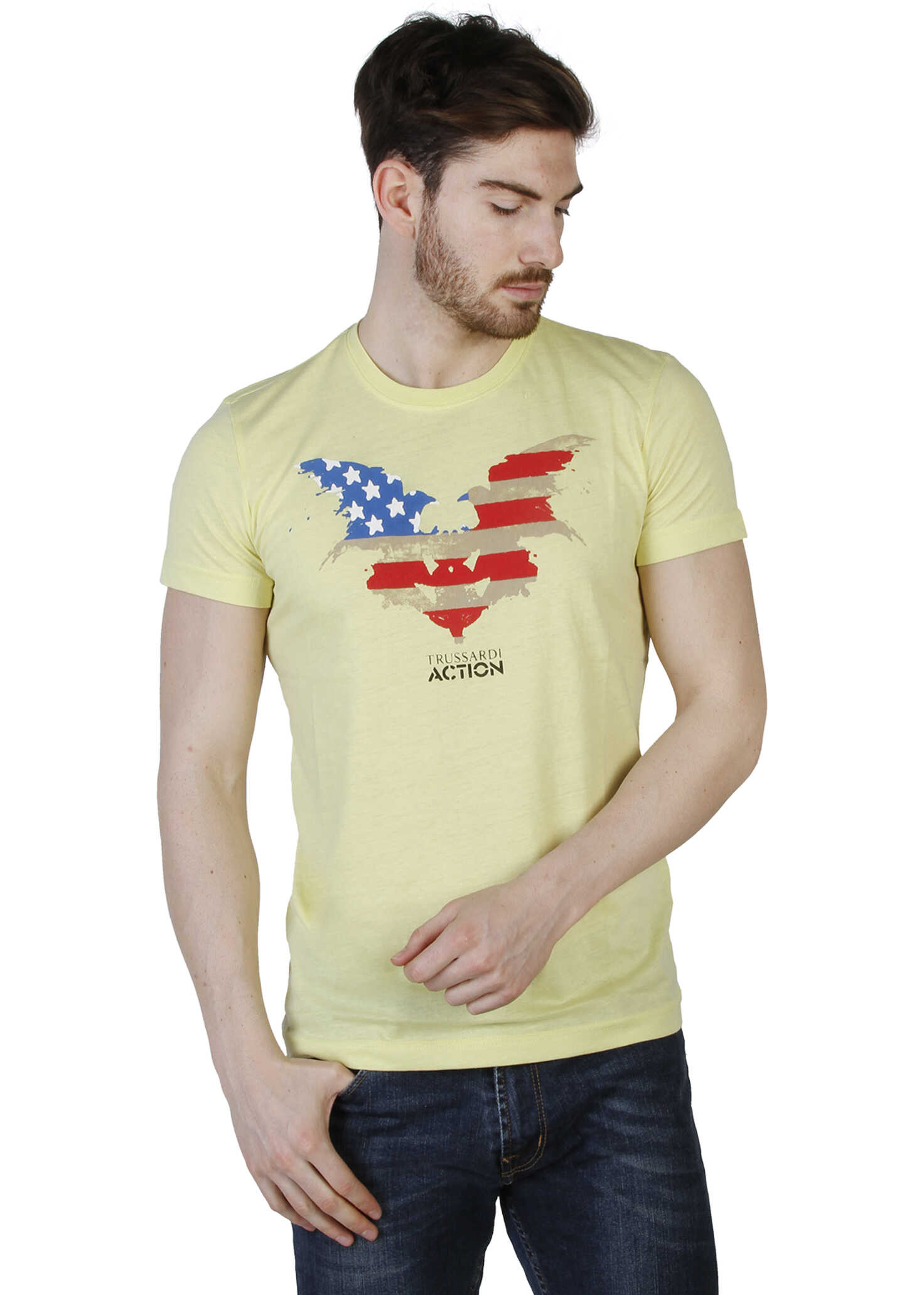 Tricou Trussardi 2At02F Yellow