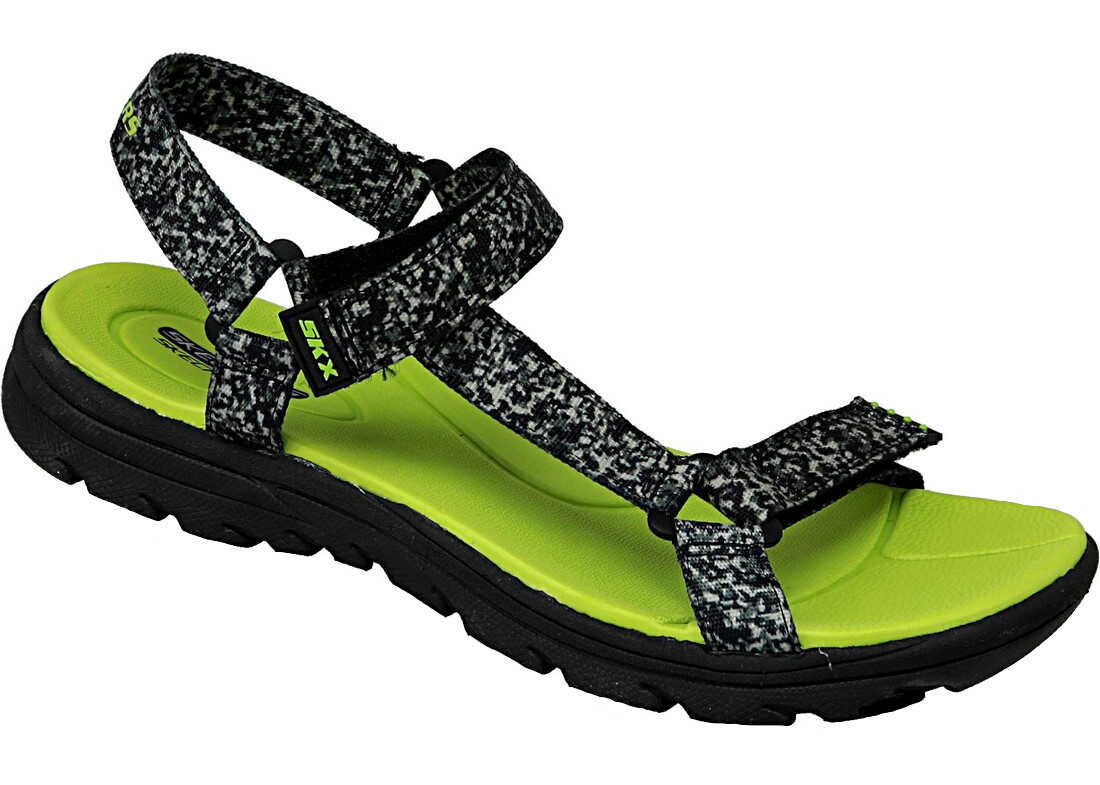 Sandala SKECHERS Supreme Radion Sandals Black,Grey