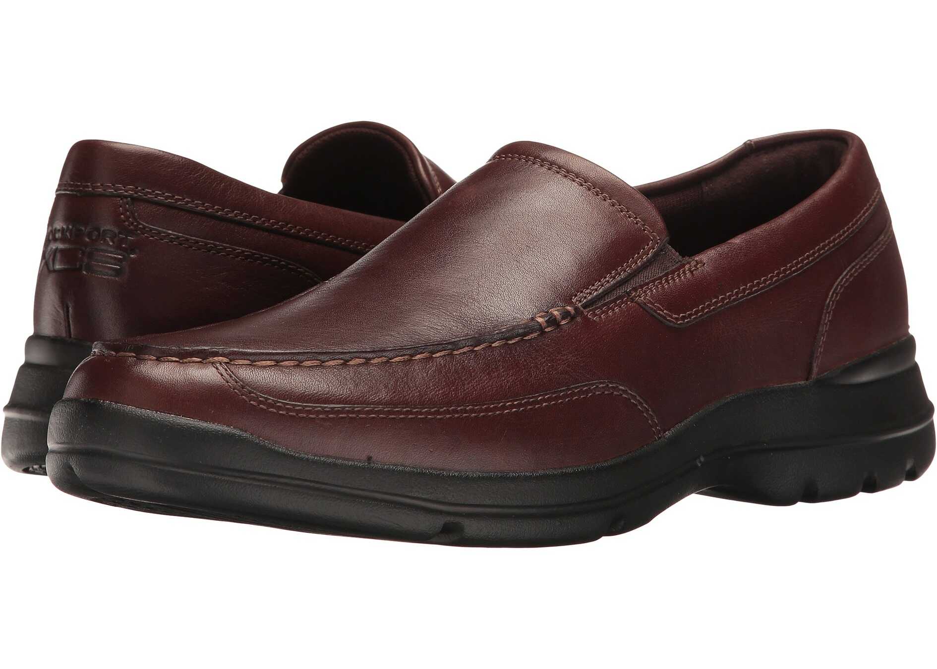 Mocasin Rockport Junction Point Slip-On Chocolate