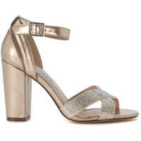 Sandale Sandalo Nina New York In Pelle Platino Con Microcristalli Femei