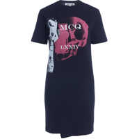 Rochii Alexander Mcqueen Black Dress With Print Femei