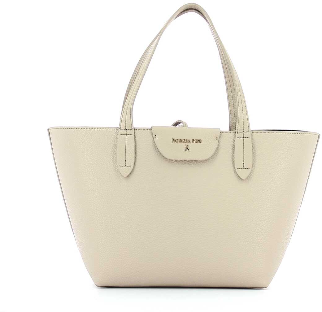 Geanta femei Patrizia Pepe 8E3B86CDF2 DOUBLE BEIGE/BL