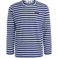 Pulovere casual Double Heart Striped Sweater Barbati