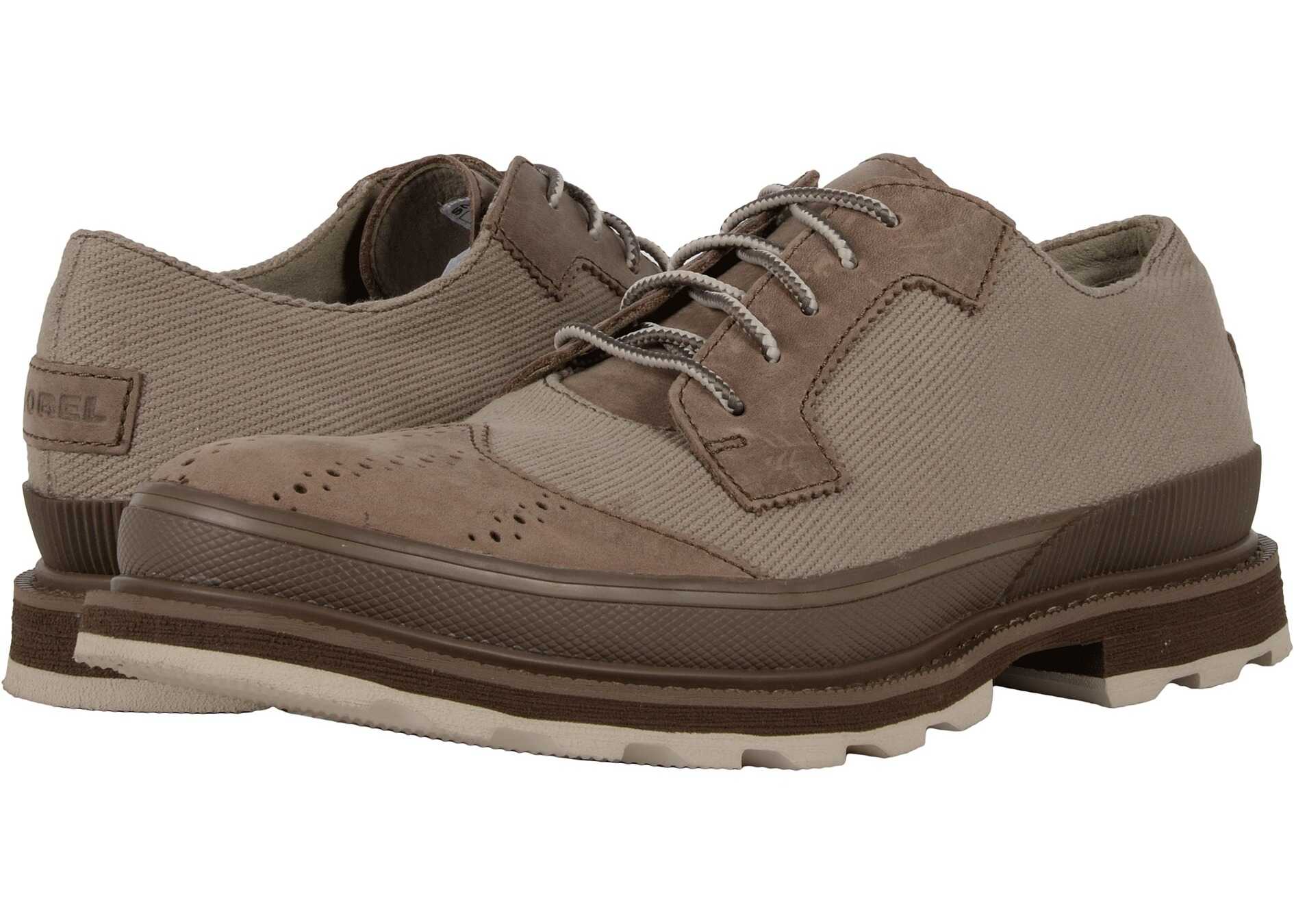 Pantof SOREL Madson Wingtip Lace Pebble/Mud