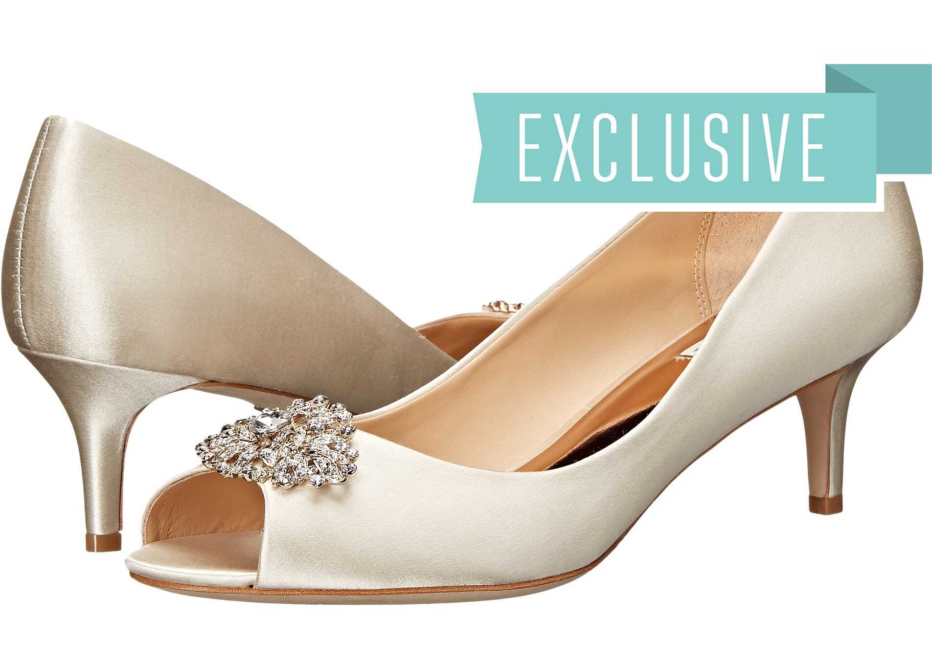 Pantof Badgley Mischka Layla Ivory