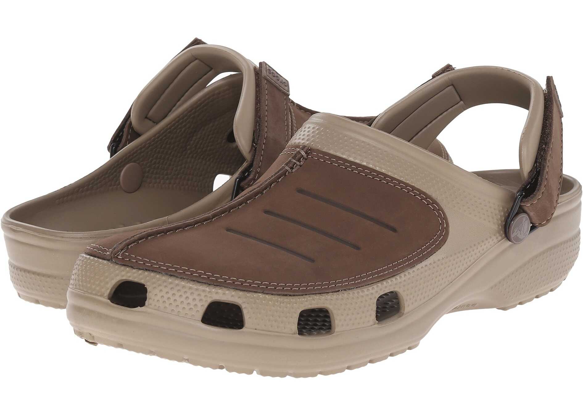 Sabot Crocs Yukon Mesa Clog Khaki/Espresso