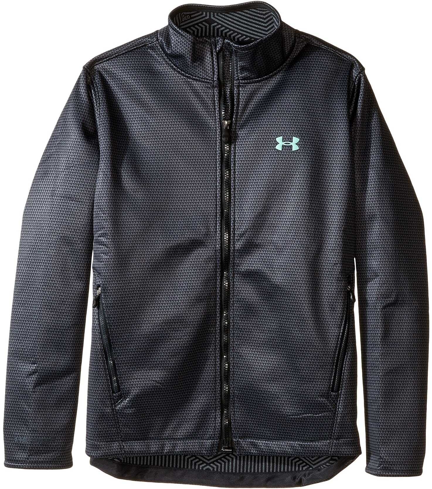 Geaca Under Armour Kids UA CGI Softershell Jacket (Big Kids) Stealth Gray/Stealth Gray/Crystal