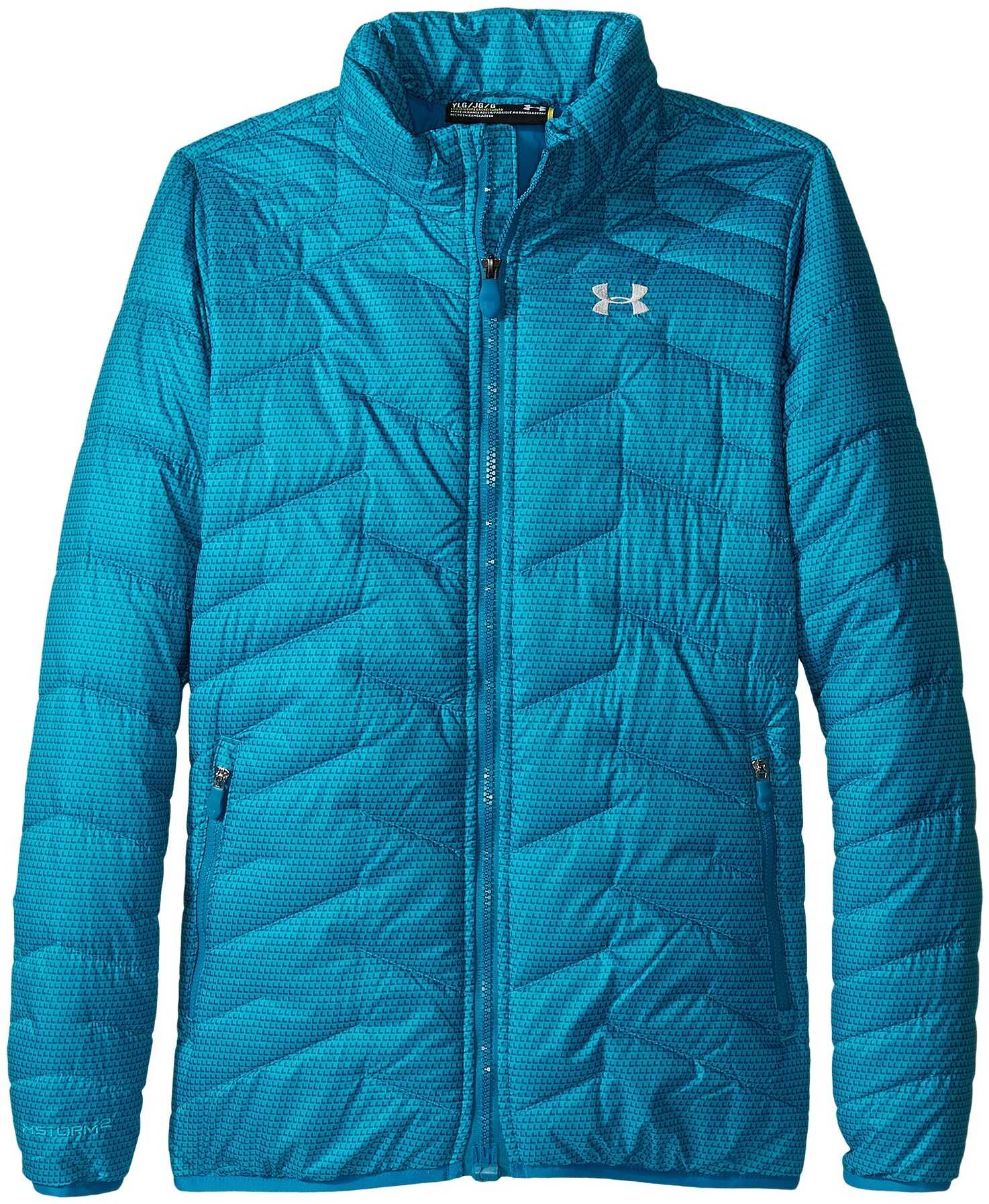 Geaca Under Armour Kids UA ColdGear Jacket (Big Kids) Pacific/Pacific/Glacier Gray