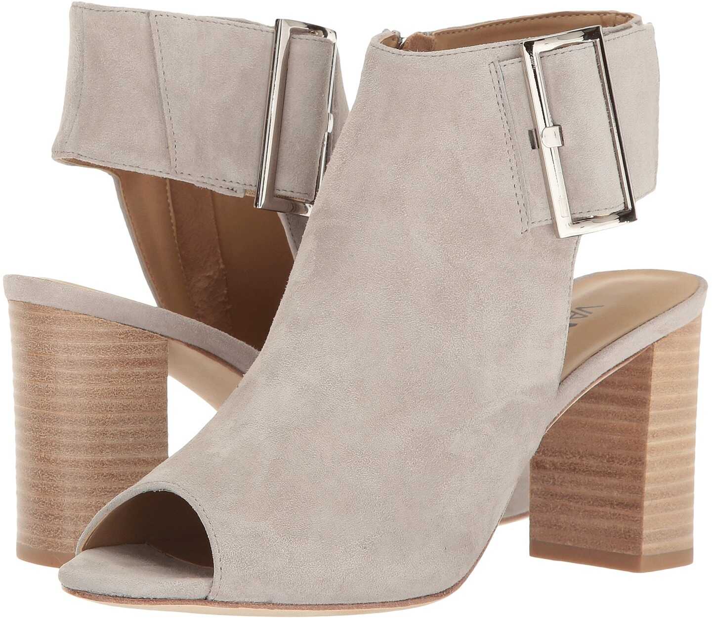 Botina Vaneli Bisa Dove Suede