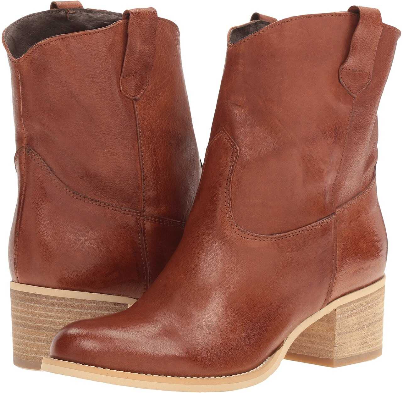 Gheata Massimo Matteo Low Cowboy Boot Tan