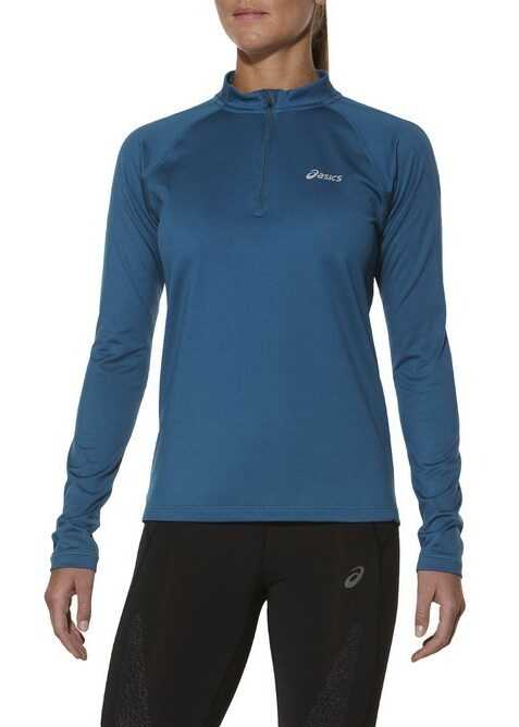 Bluza ASICS Essential Winter 1/2 Zip Hoody Blue