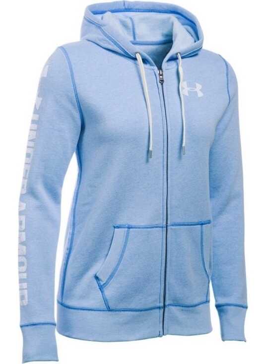 Bluza Under Armour Favorite Fleece Full Zip Blue