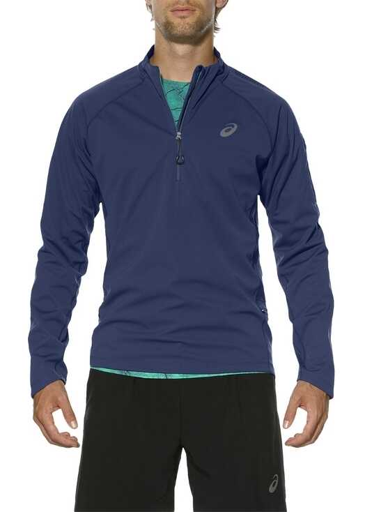 Tricou ASICS FujiTrail LS 1/2 ZIP Violet