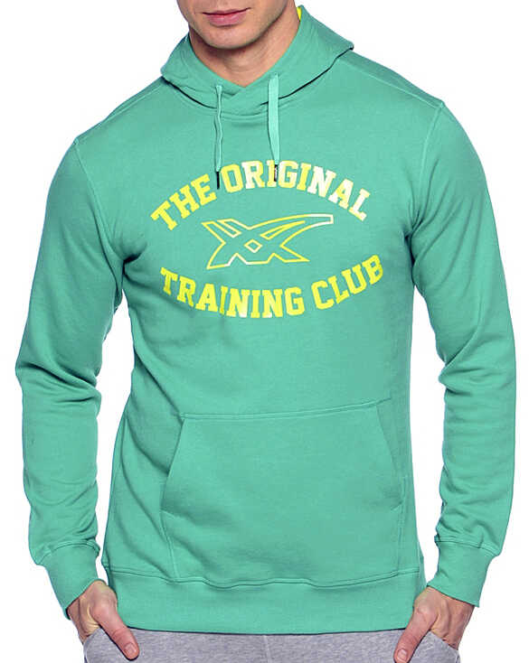 Tricou ASICS Graphic Hoodie Green