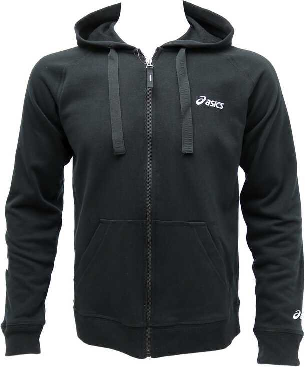 Tricou ASICS Full Zip Hoodie Black