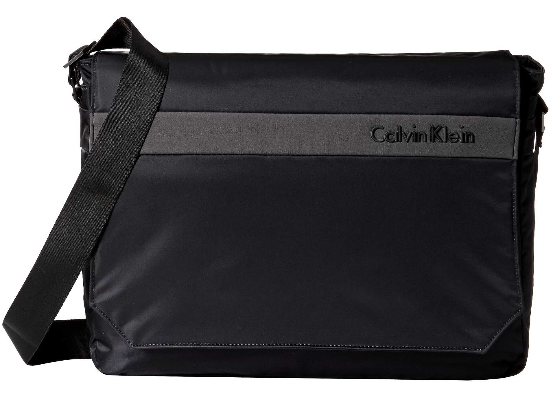 Geanta barbati Calvin Klein Flatiron 3.0 Messenger Bag Black