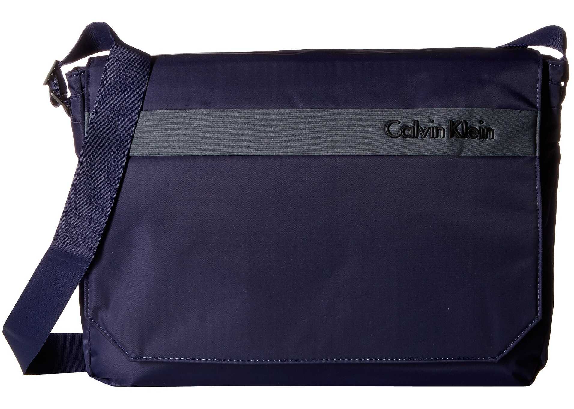 Geanta barbati Calvin Klein Flatiron 3.0 Messenger Bag Blue