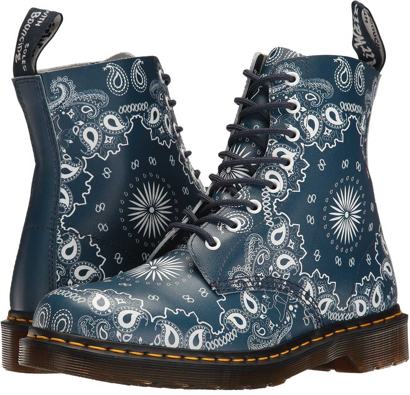 Gheata Dr. Martens Pascal Navy/White Bandana Backhand