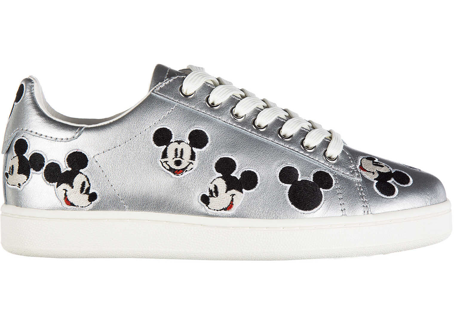 Tenis Moa Trainers Sneakers Silver