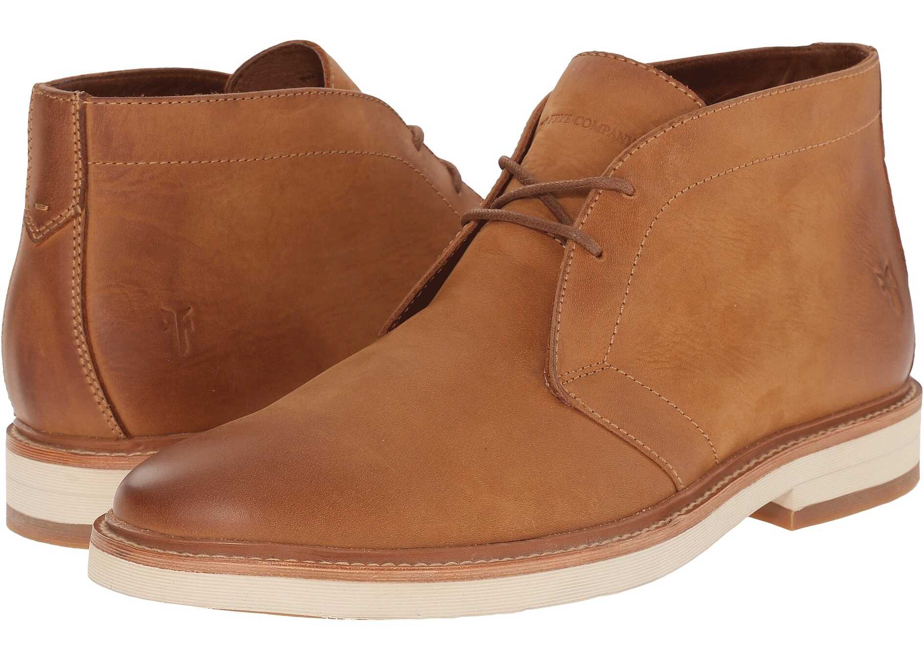 Gheata Frye Joel Chukka Nutmeg Soft Nubuck
