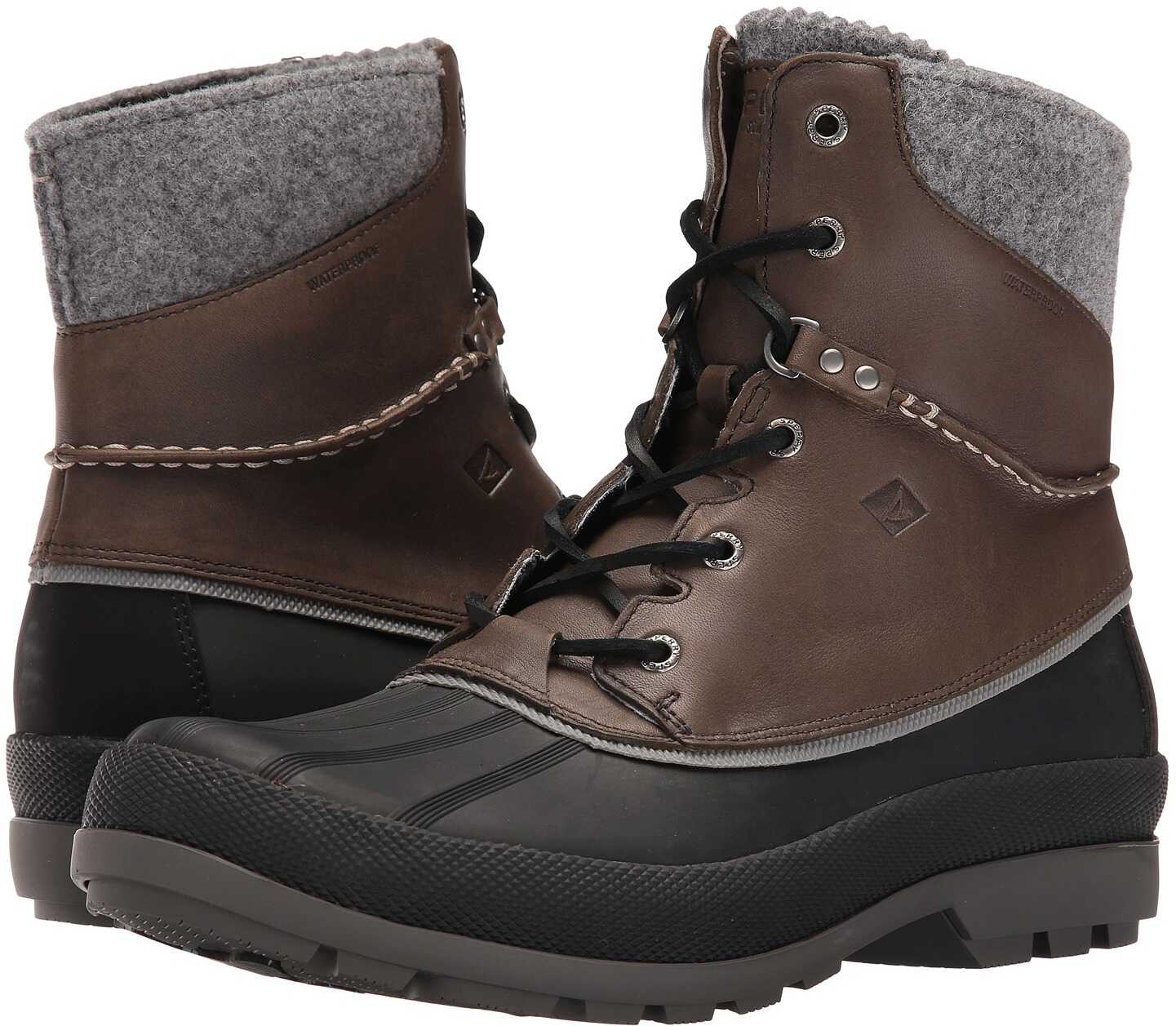 Gheata Sperry Top-Sider Cold Bay Boot w/ Vibram Arctic Grip Grey