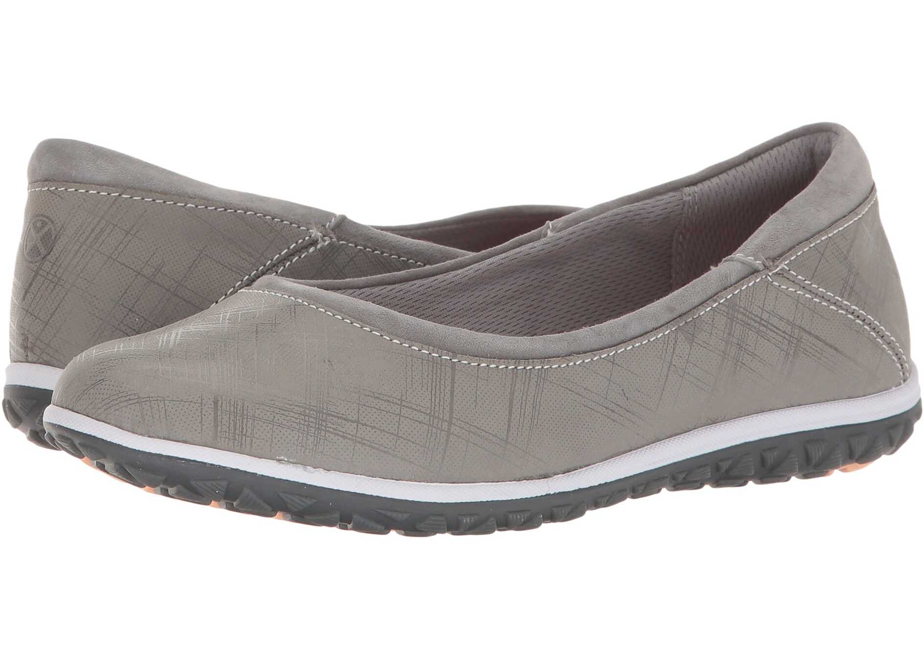 Balerin Hush Puppies Berkleigh Audra Smoke Crosshatch Nubuck