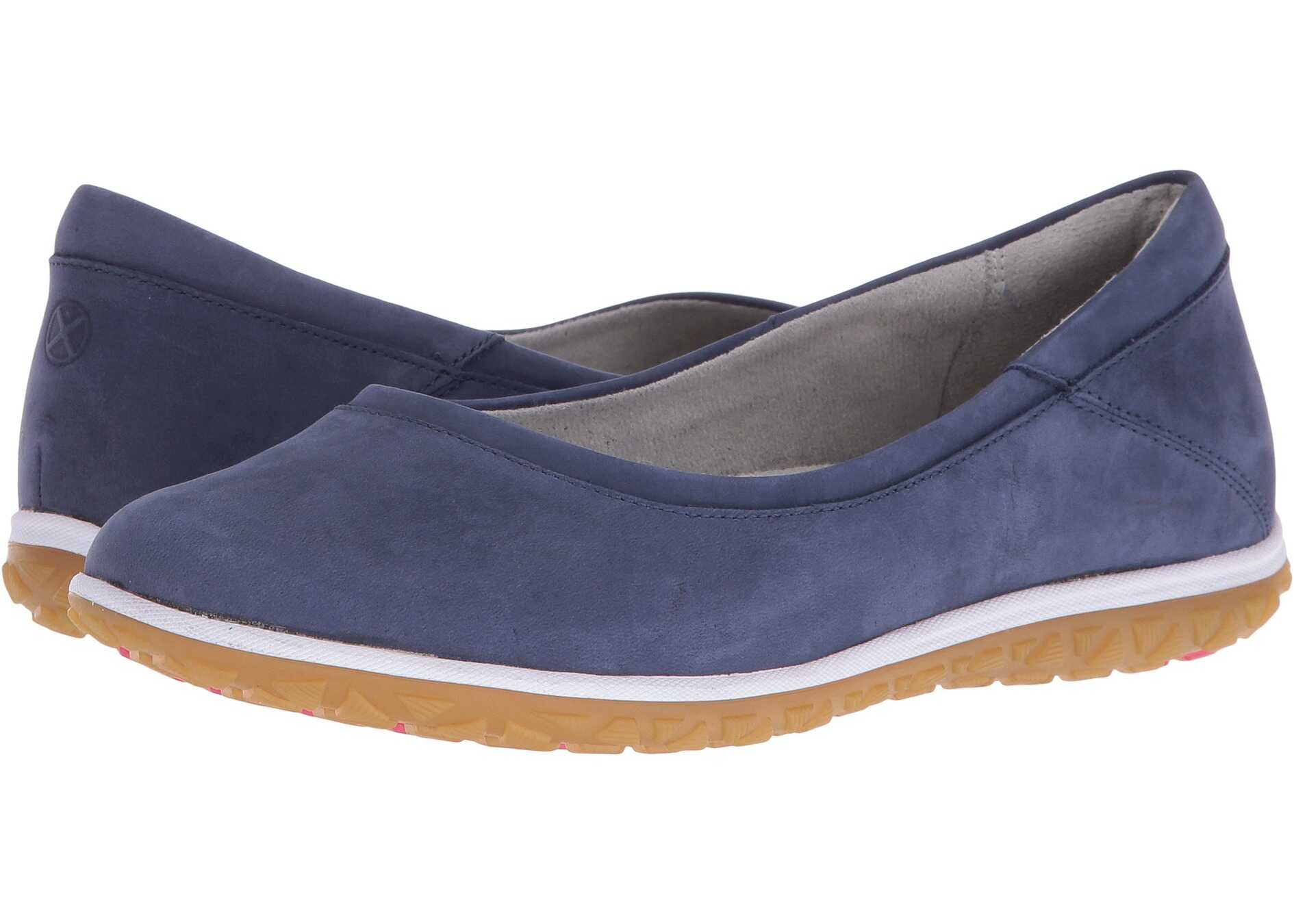 Balerin Hush Puppies Berkleigh Audra Navy Nubuck