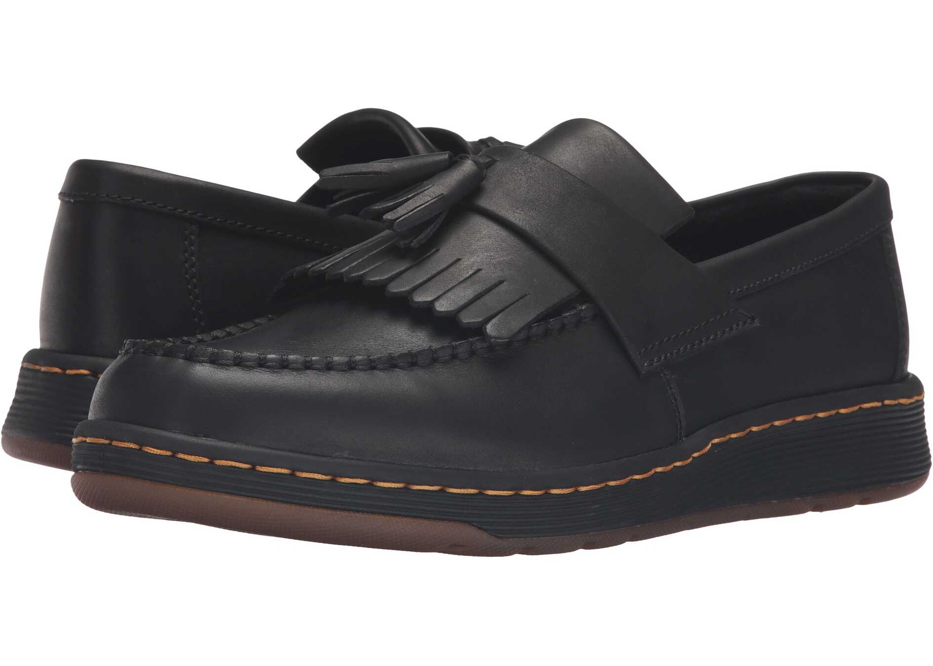 Mocasin Dr. Martens Edison Kiltie Tassel Loafer Black Temperley