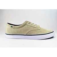 Tenisi & Adidasi Lacoste Live Barbados Pumps OffWhite Blue Leather Laced Trainers