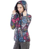 Geci Slim Jacket AOP Femei