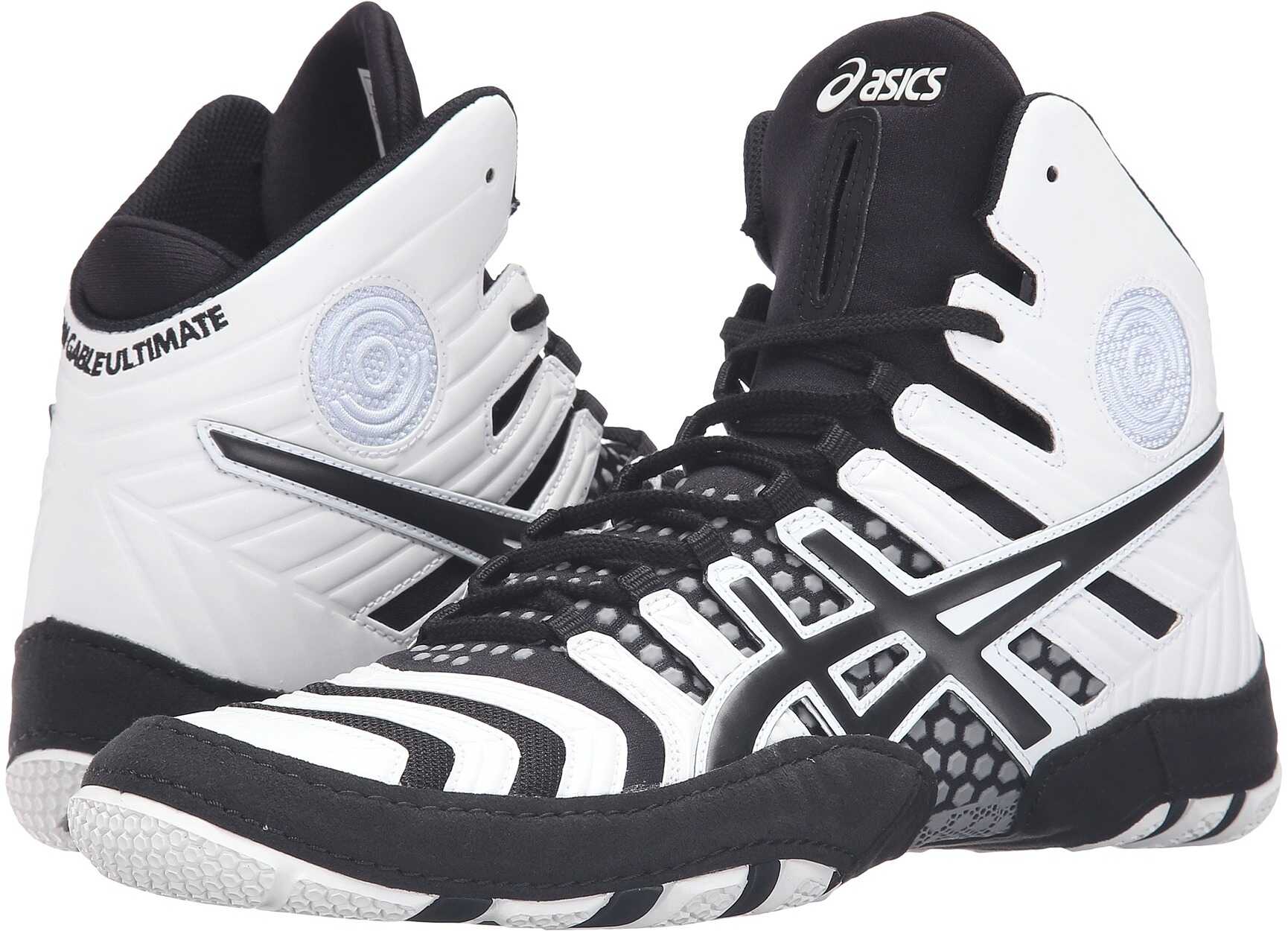 Tenis ASICS Dan Gable Ultimate® 4 White/Black/Aluminum