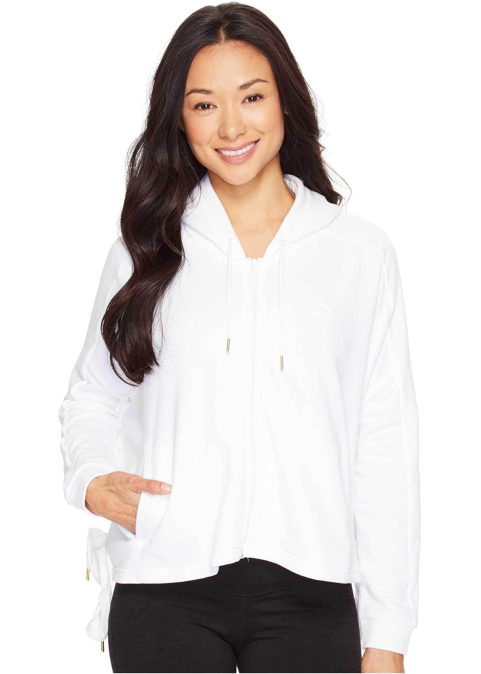 Bluza PUMA Heart T7 Track Jacket PUMA White