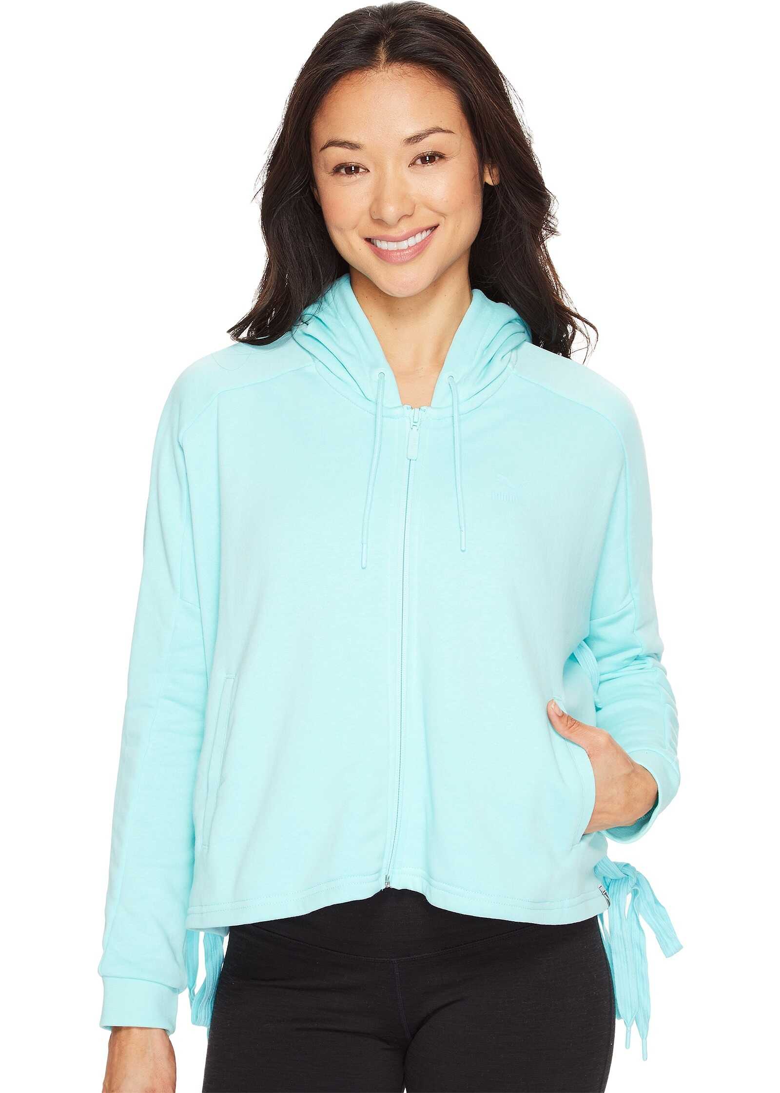 Bluza PUMA Heart T7 Track Jacket Aruba Blue
