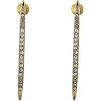 Cercei Casted Stones Bar Post Earrings Femei