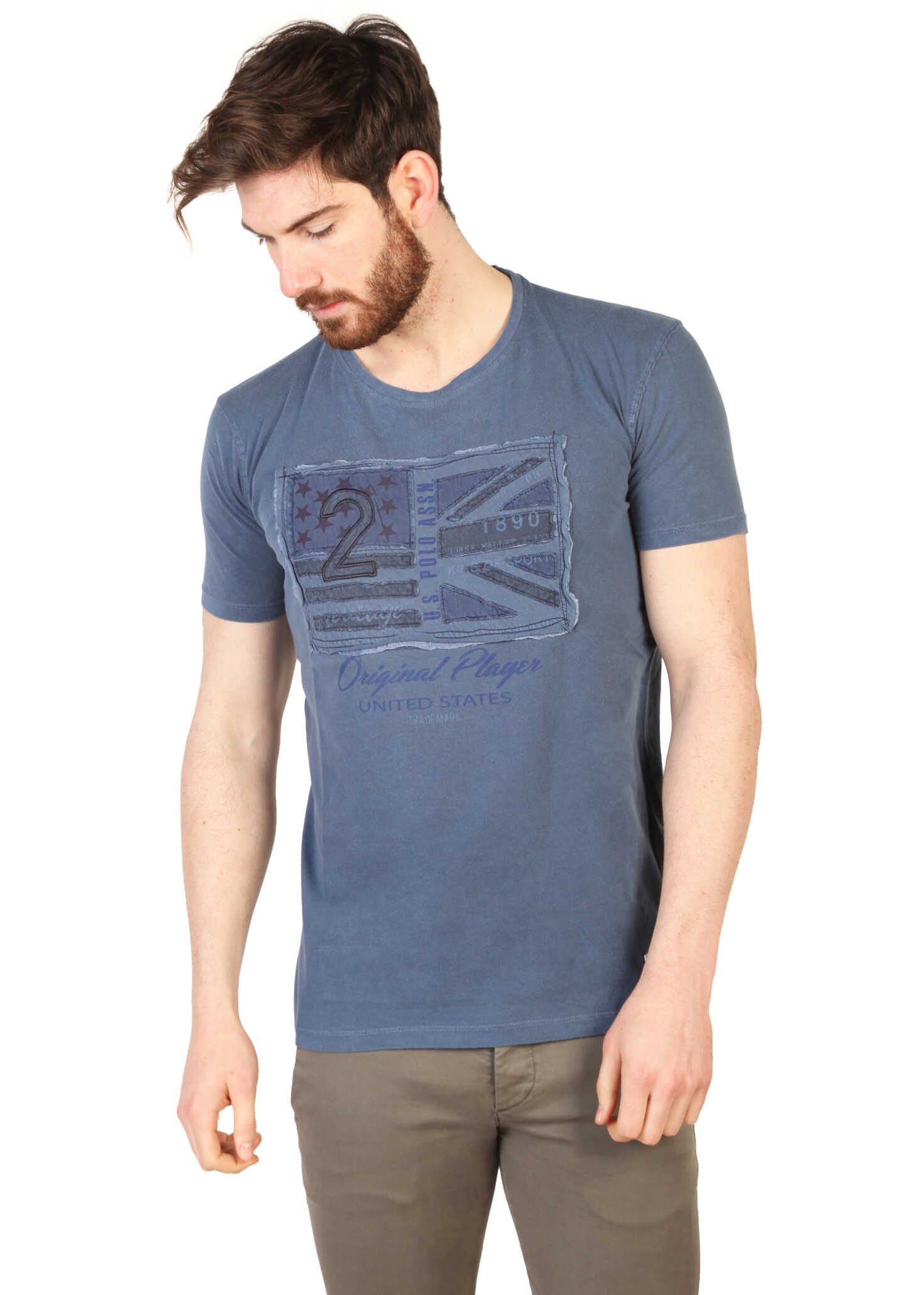 Tricou U.S. POLO ASSN. 42262_50313 Blue