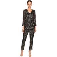 Salopete Metallic Clipped Dot Jumpsuit* Femei