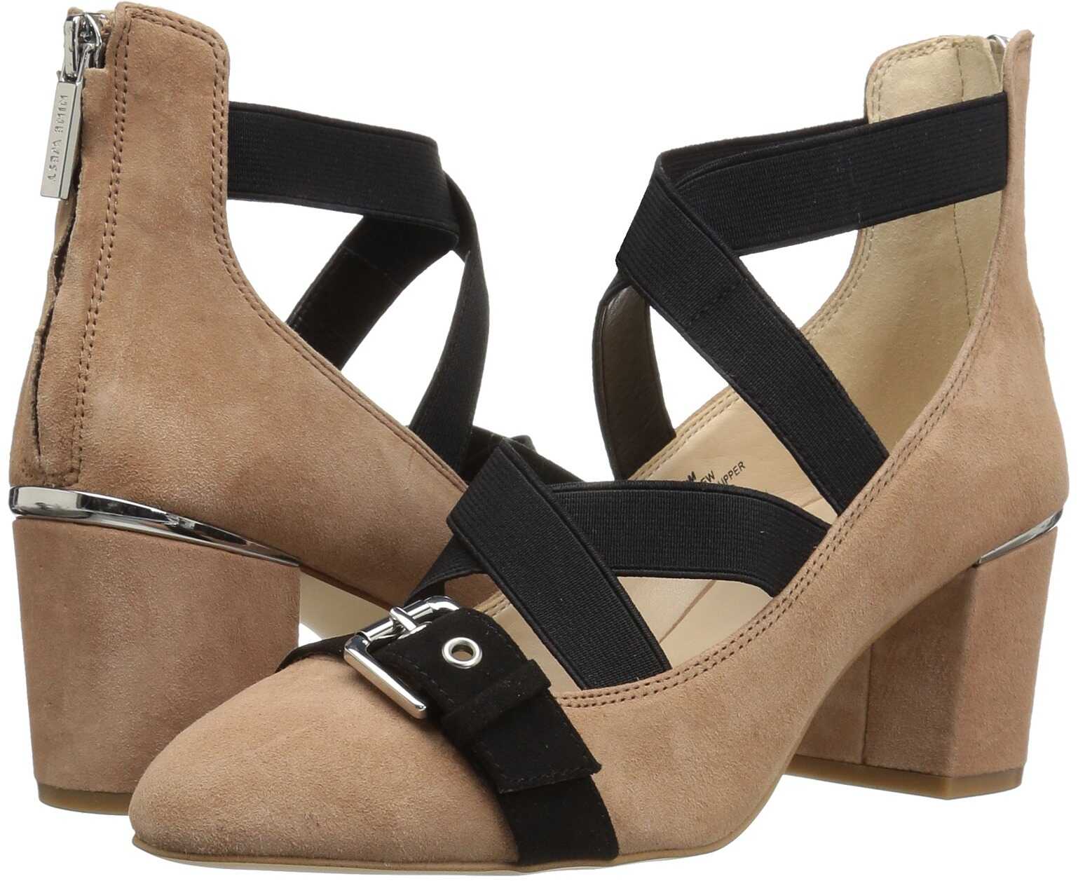Pantof Nine West Andrew Natural Multi Suede