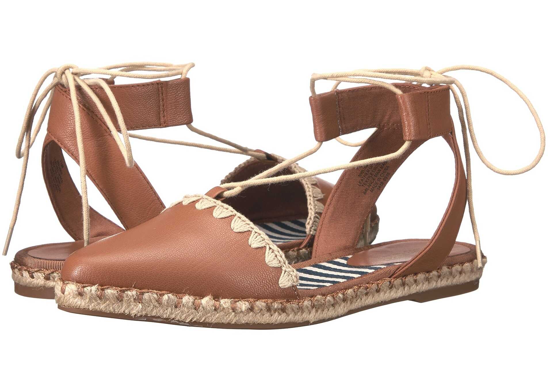 Espadrila Nine West Unah Dark Natural Leather