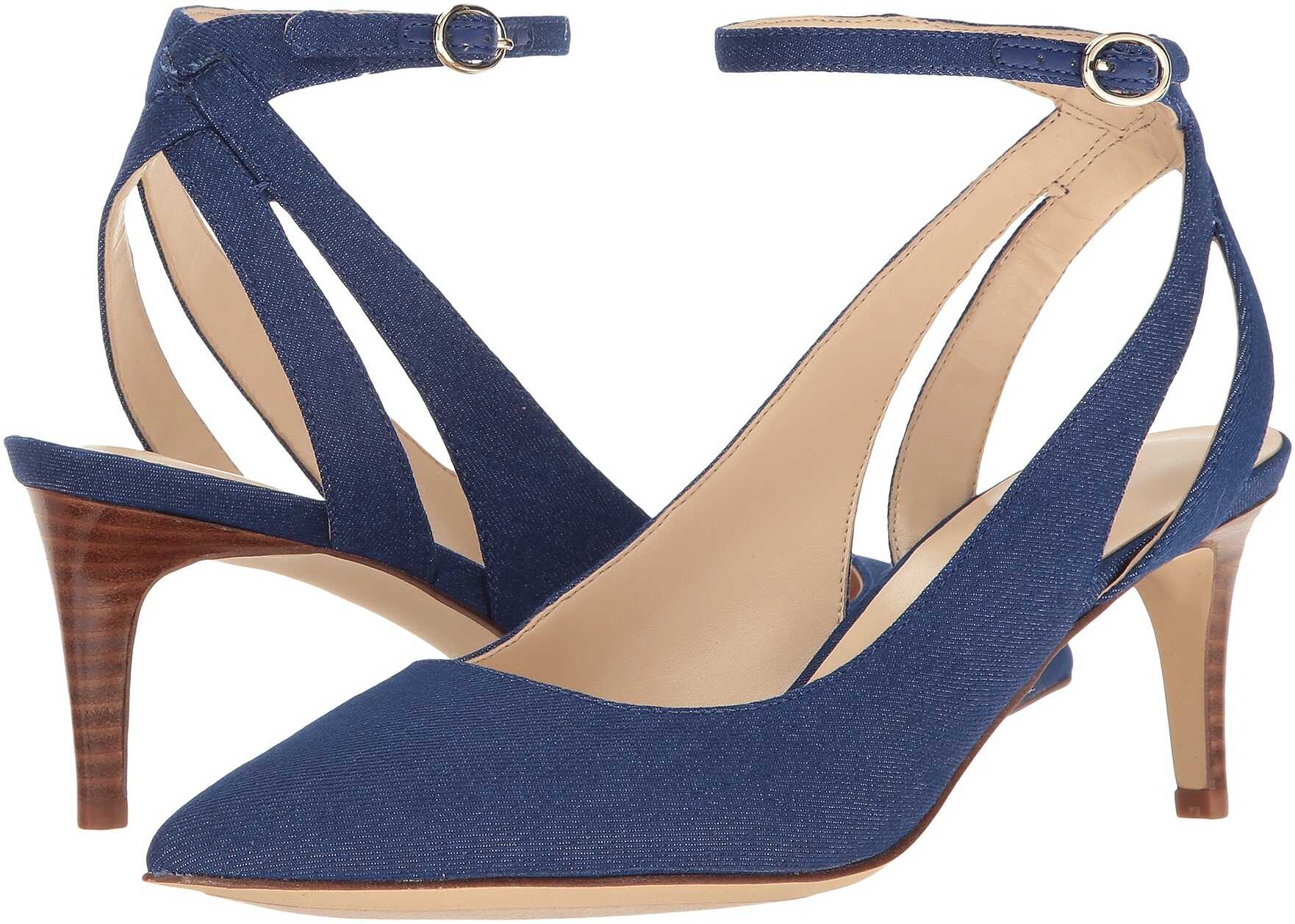 Pantof Nine West Shawn Blue Fabric