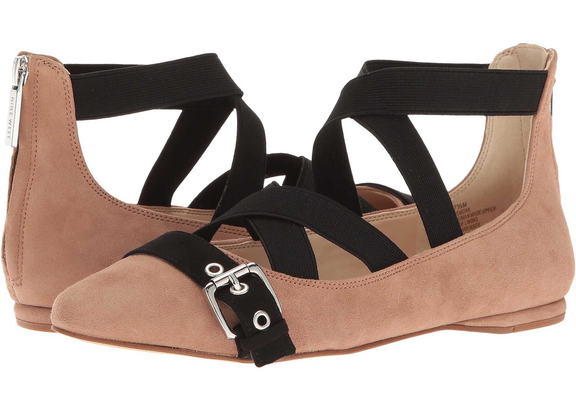 Balerin Nine West Smoak 2 Natural Multi Suede