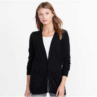 Pulovere Cotton V-Neck Cardigan* Femei