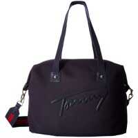 Genti de Voiaj Soft Tommy Script Weekender Canvas Femei