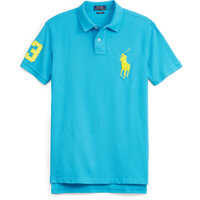 Tricouri Polo Custom-Fit Big Pony Polo Shirt* Barbati