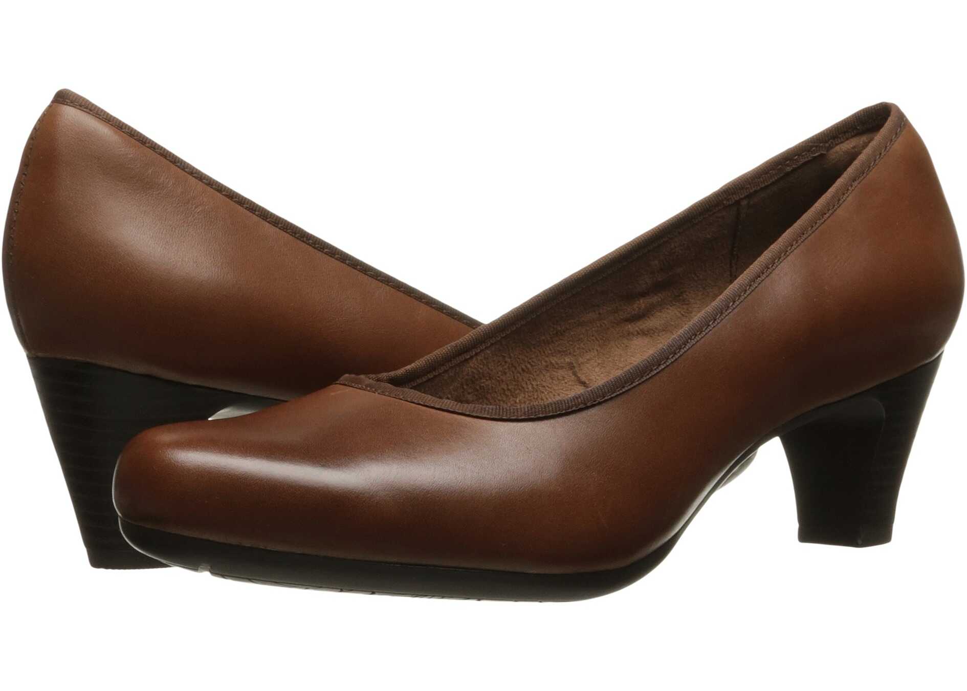 Pantof Rockport Hezra Pump Almond Leather