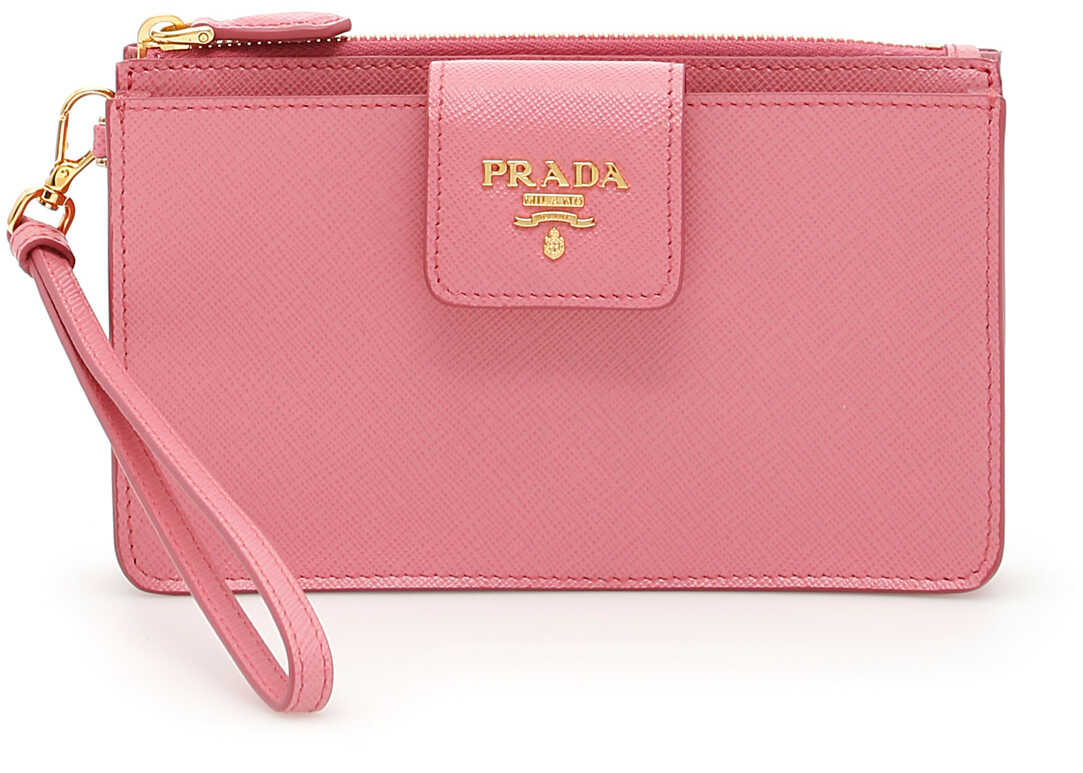 Prada Saffiano Iphone Case BEGONIA