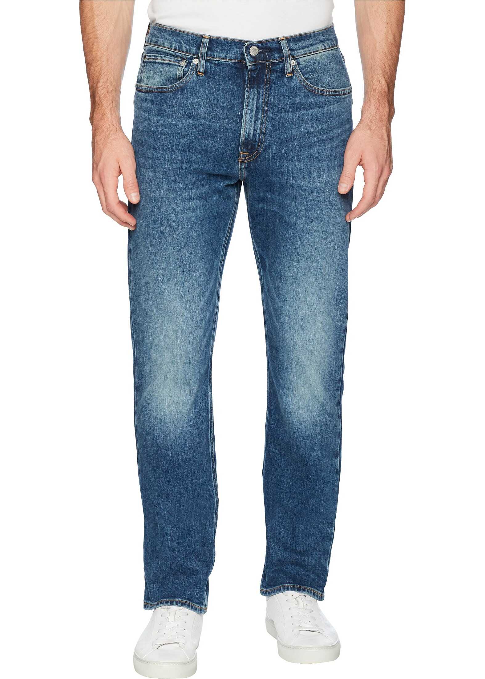 Blug Calvin Klein Straight Fit Houston Mid Blue
