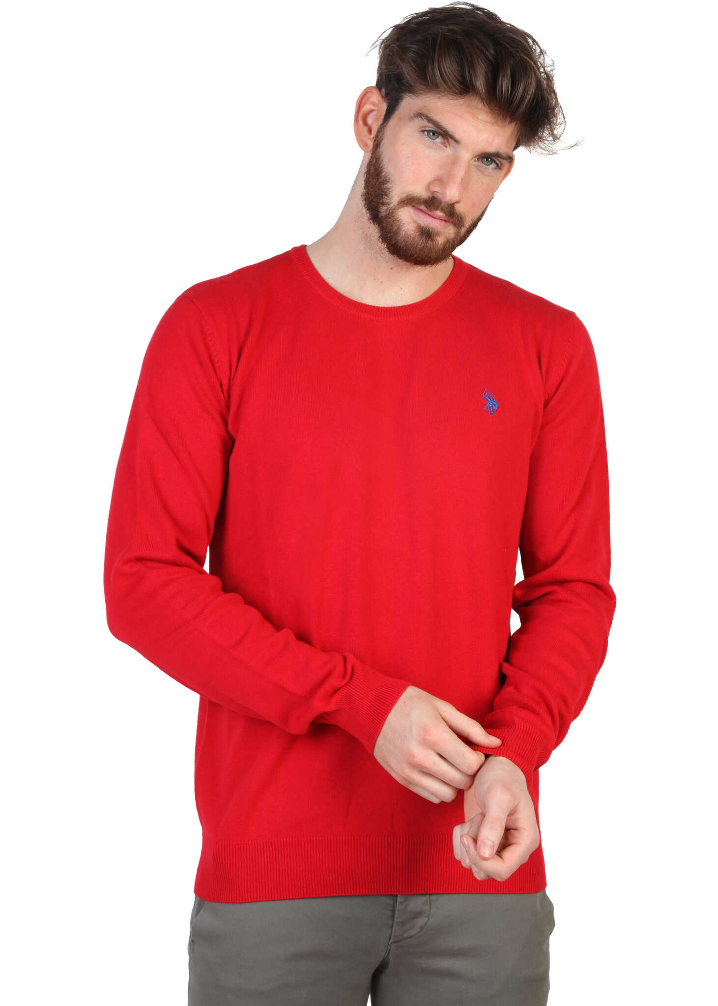 Pulover U.S. POLO ASSN. 42352_50357 Red